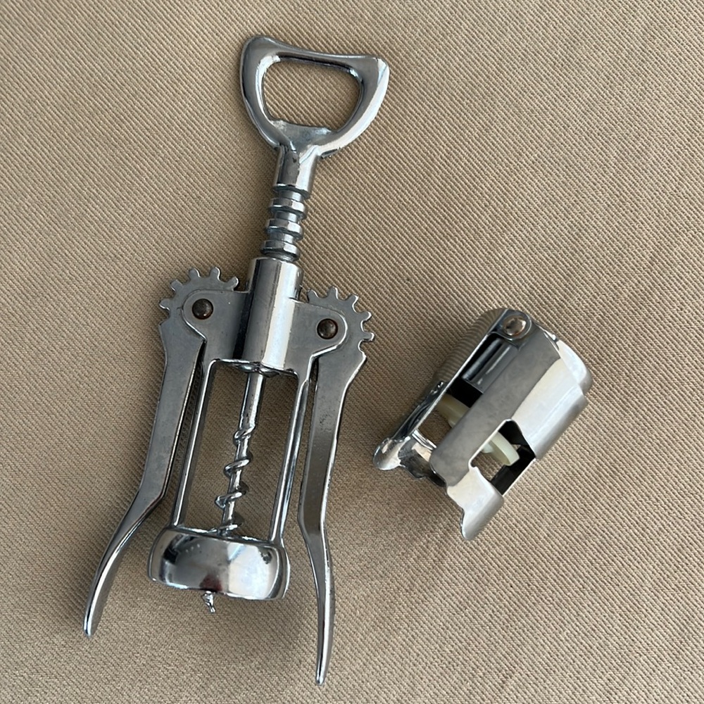 Wine Opened and Cap
